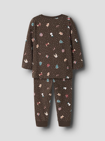 NAME IT - Pijama 'NMNVismas' en marrón