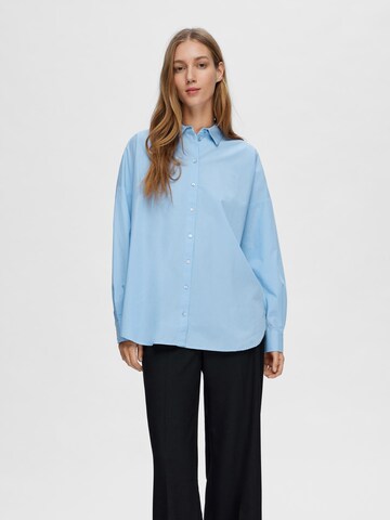 SELECTED FEMME - Blusa 'Dina Sanni' en azul: frente