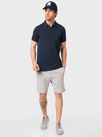 BOSS Orange Regular Fit Poloshirt 'Prime' in Blau