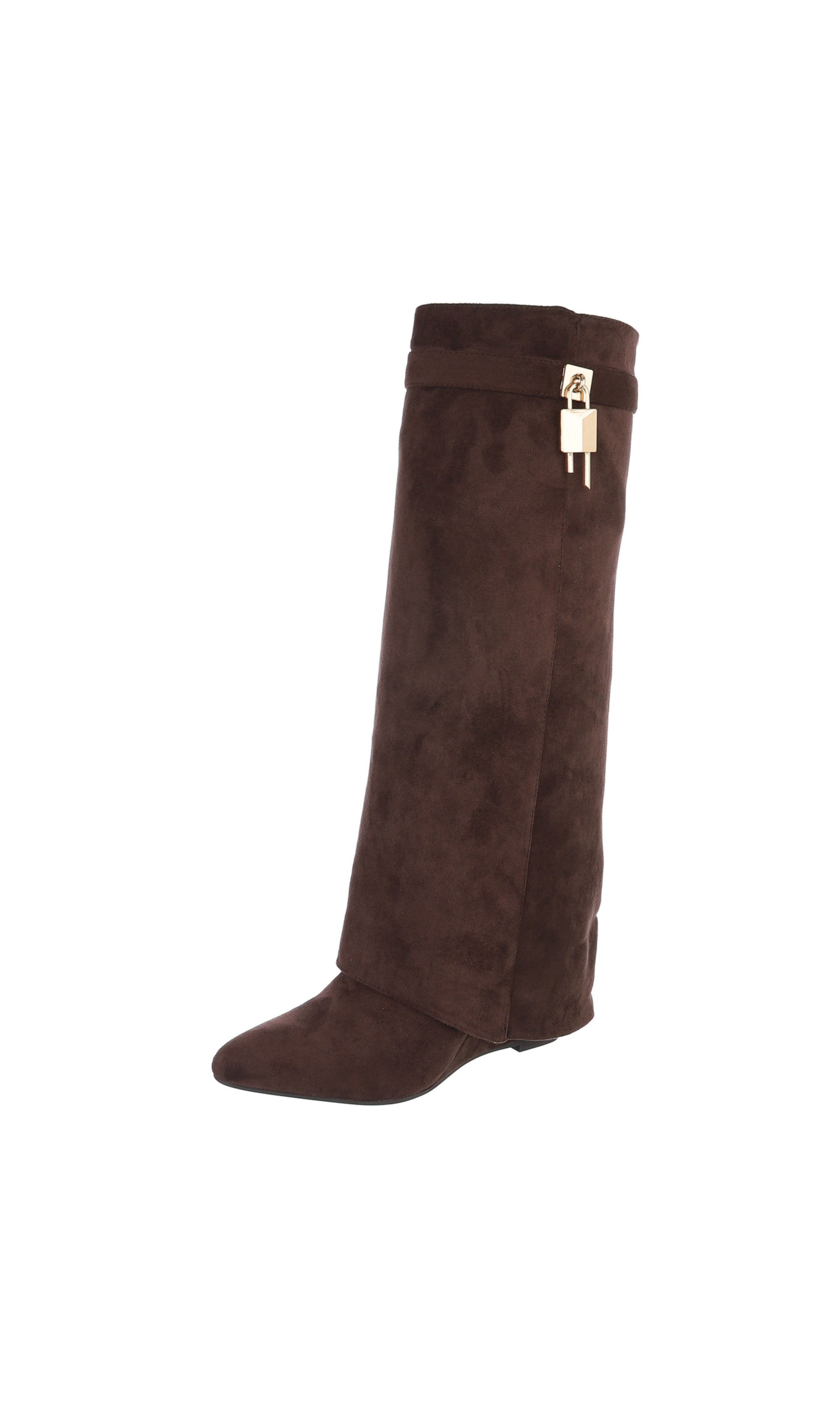 Ital-Design Stiefel in Braun: Vorderseite