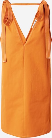 AMY LYNN - Vestido 'Jagger' em laranja: frente