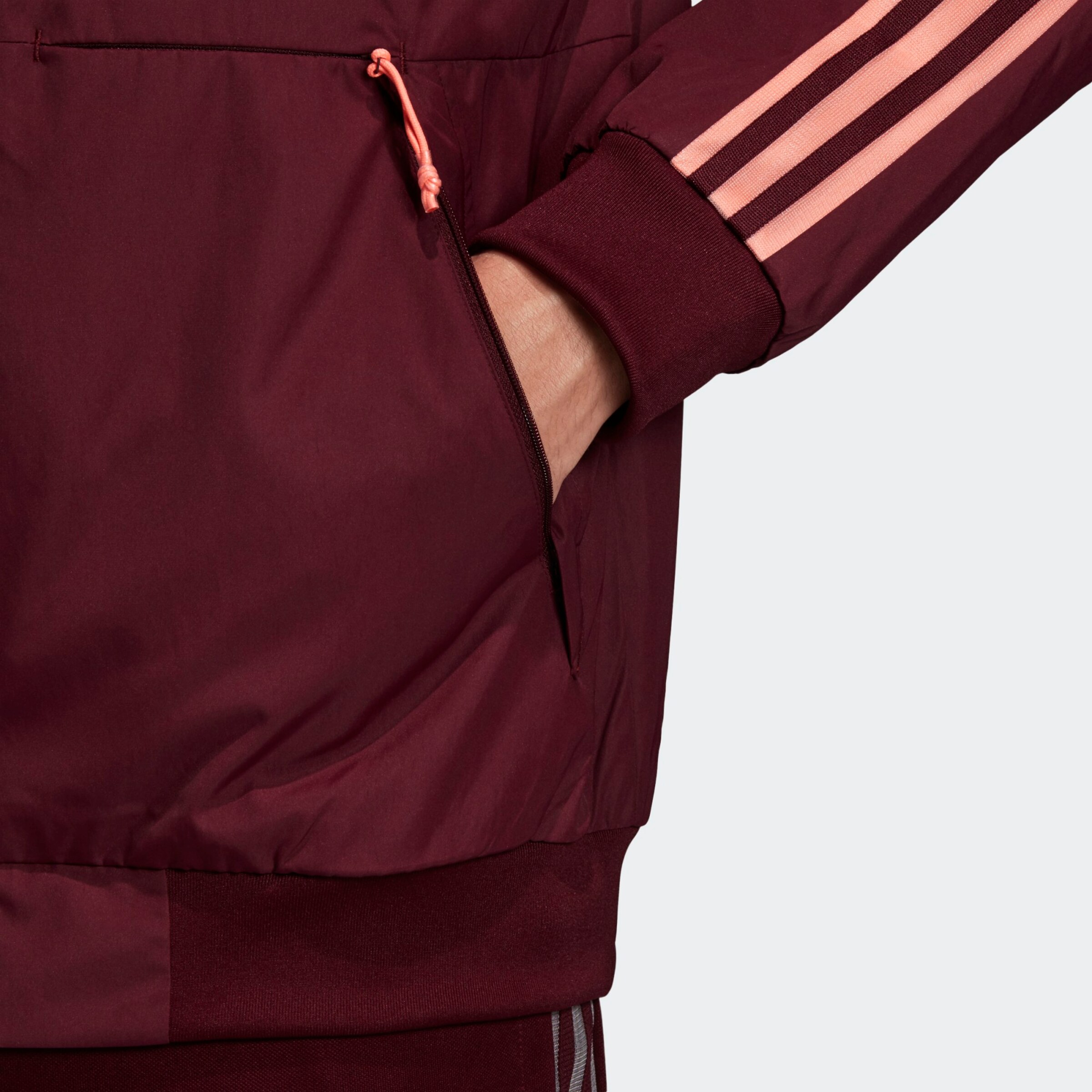 Männer Sportarten ADIDAS PERFORMANCE Sportjacke 'Manchester United Anthem' in Blutrot - MW24261 Männer Sportarten ADIDAS PERFORMANCE Sportjacke 'Manchester United Anthem' in Blutrot - MW24261