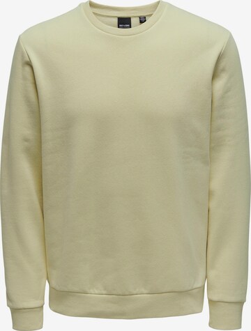 Only & Sons Sweatshirt 'Ceres' in Grey: front