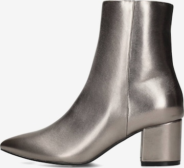 Bottines 'Lana' POSH by Poelman en argent : devant