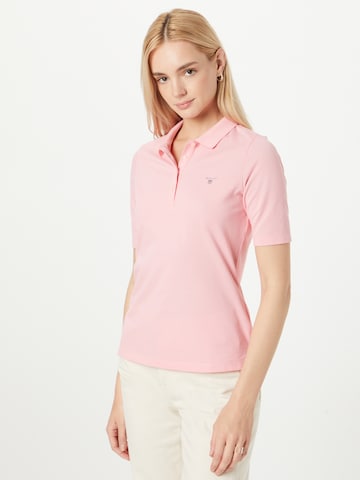 GANT Shirt in Roze: voorkant