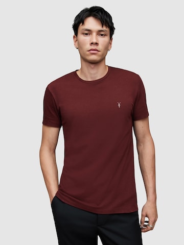 AllSaints Shirt 'Tonic' in Grijs: voorkant