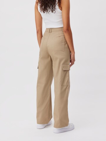 LeGer by Lena Gercke Loosefit Hose 'Beysa' in Beige