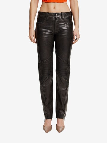 ESPRIT Regular Pants in Black: front