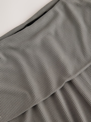 Next Wide Leg Leggings 'Foldover' i grøn