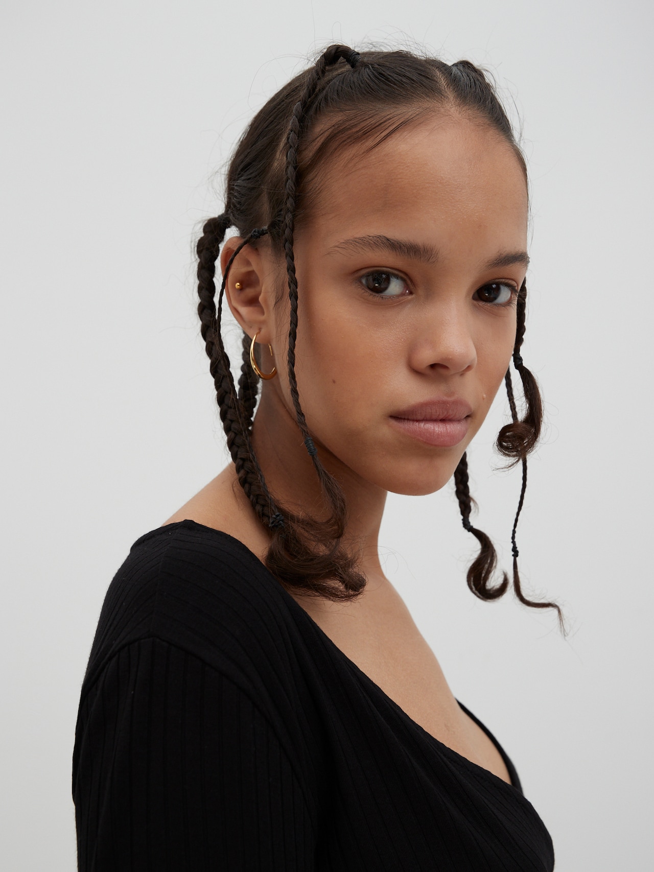 EDITED Produits T-shirt 'Odila' noir