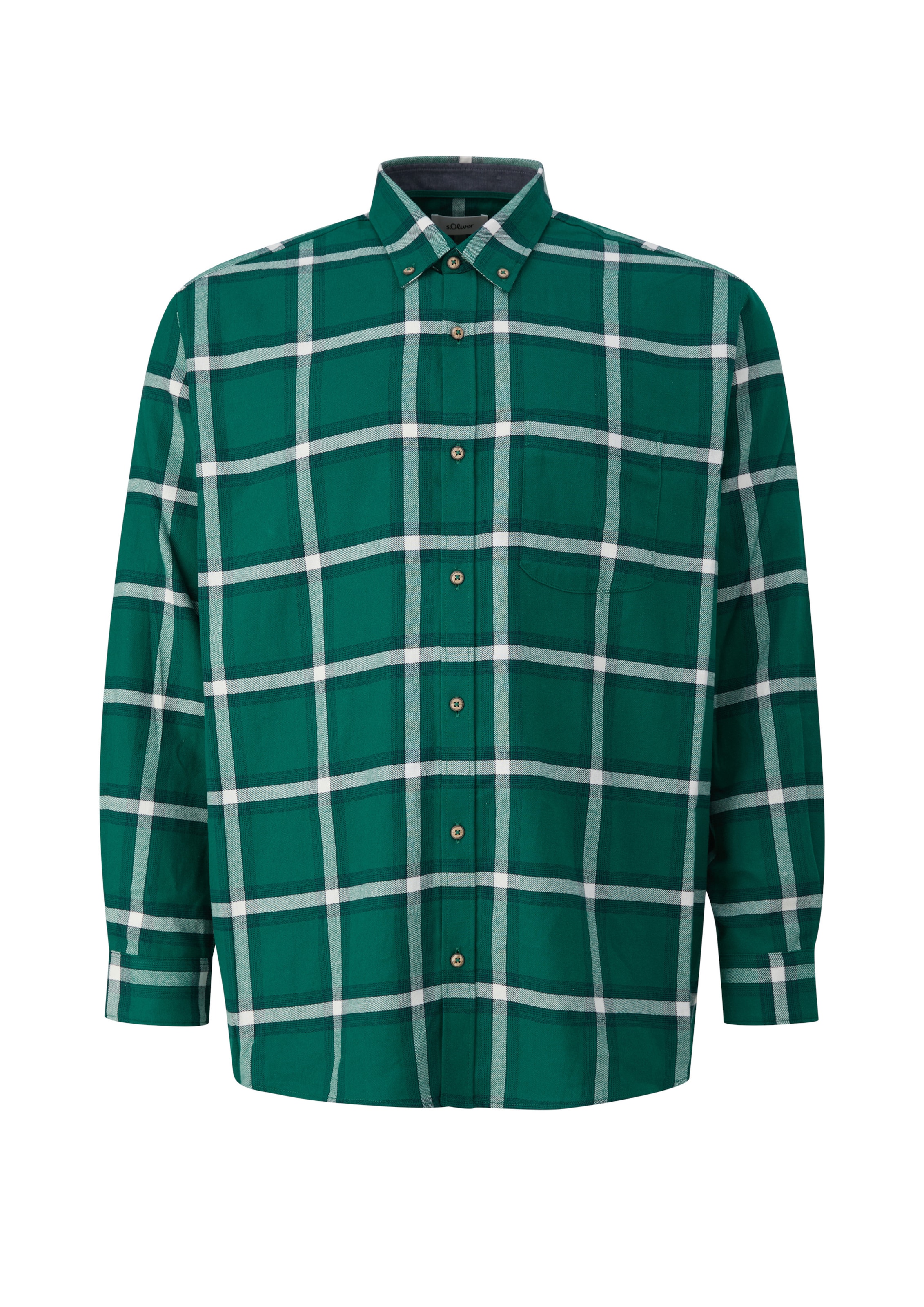 Chemise s.Oliver en vert : devant