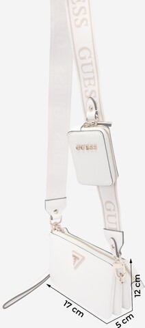 Sac à bandoulière 'LATONA' GUESS en blanc