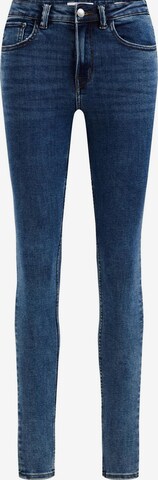 WE Fashion Skinny Jeans in Blue: front