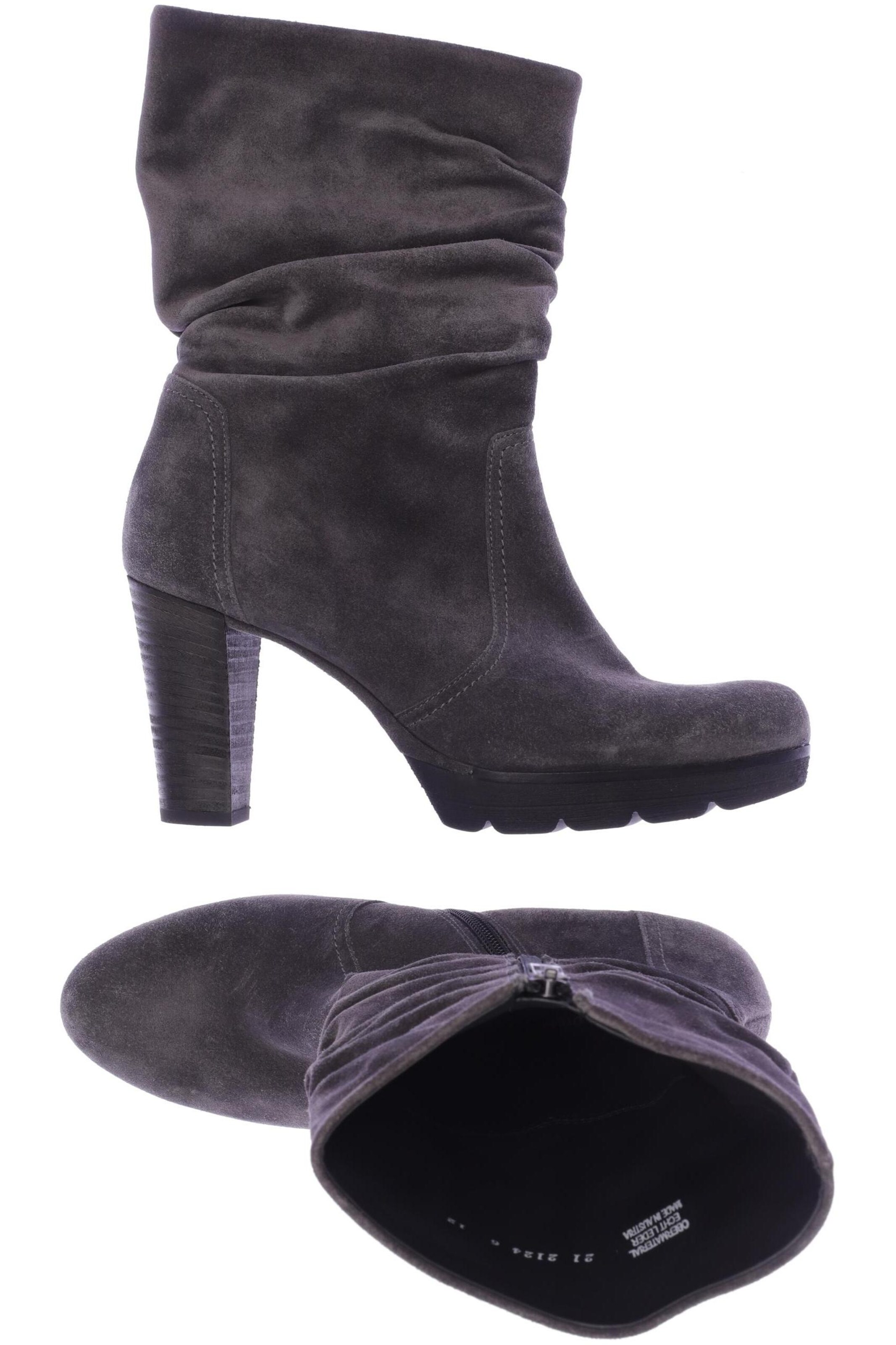 Paul Green Dress Boots in 39 in Grey: front