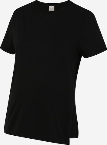 BOOB T-Shirt (GOTS) in Schwarz: predná strana