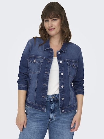 Veste mi-saison ONLY Carmakoma en bleu : devant