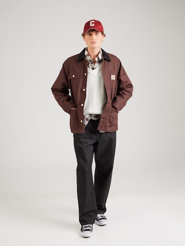 Carhartt WIP Преходно яке 'Michigan' в кафяво