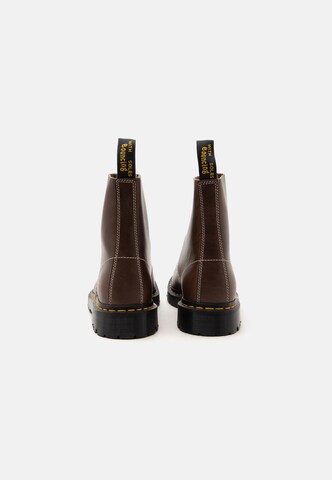 Dr. Martens - Botas com atacadores '1460 Pascal Ben' em castanho