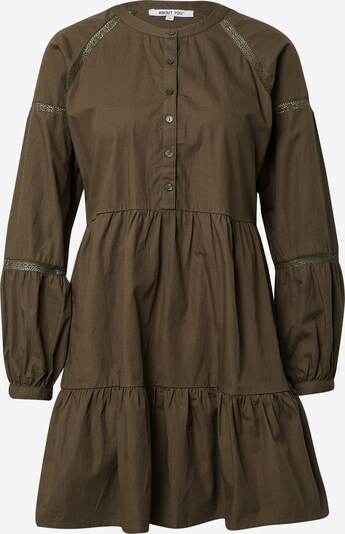 ABOUT YOU Kjole 'Irina' i khaki, Produktvisning