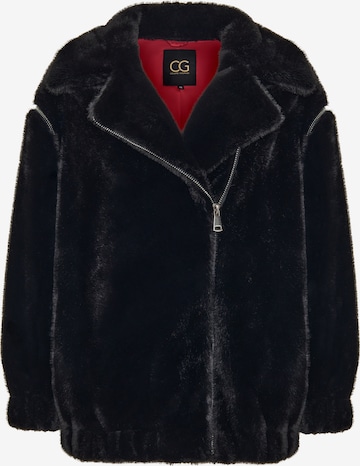 Manteau d’hiver CESARE GASPARI en noir : devant