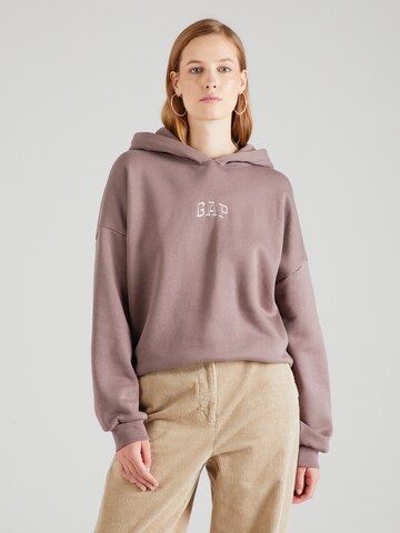 GAP Sweatshirt in Brown: front