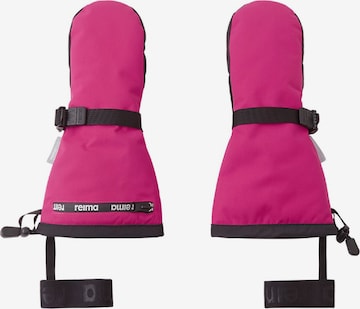Reima Sporthandschuhe 'Snoukka' in Pink: Vorderseite
