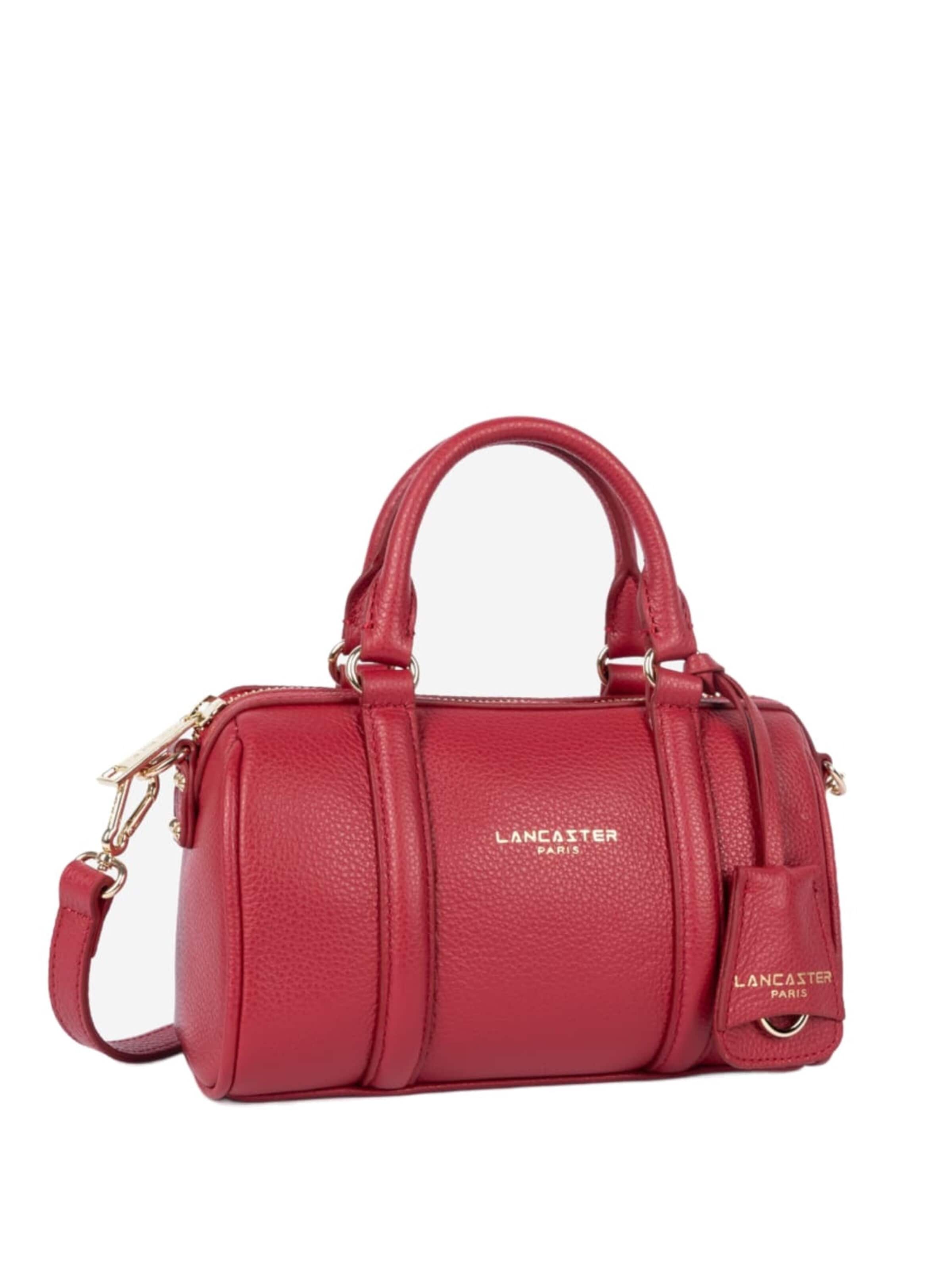 sarkans LANCASTER Paris Rokassomiņa 'Lancaster Sac polochon Zippé S Milano Ana Rouge'