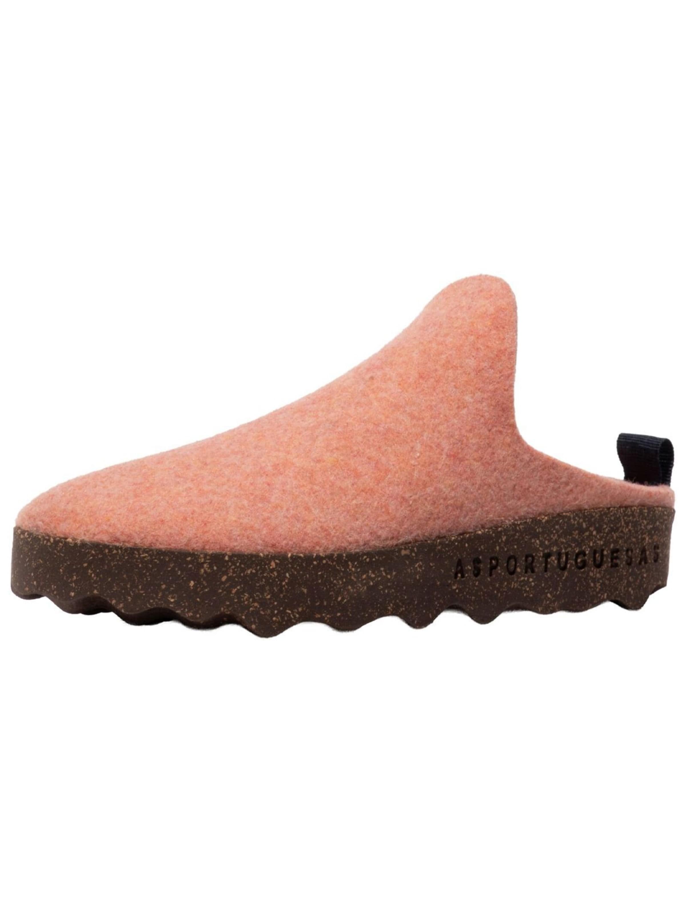 Asportuguesas Huisschoenen in Oranje: voorkant