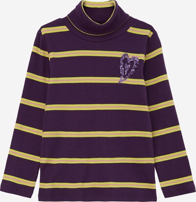 s.Oliver T-Shirt en citron vert / violet / aubergine / rose clair, Vue avec produit