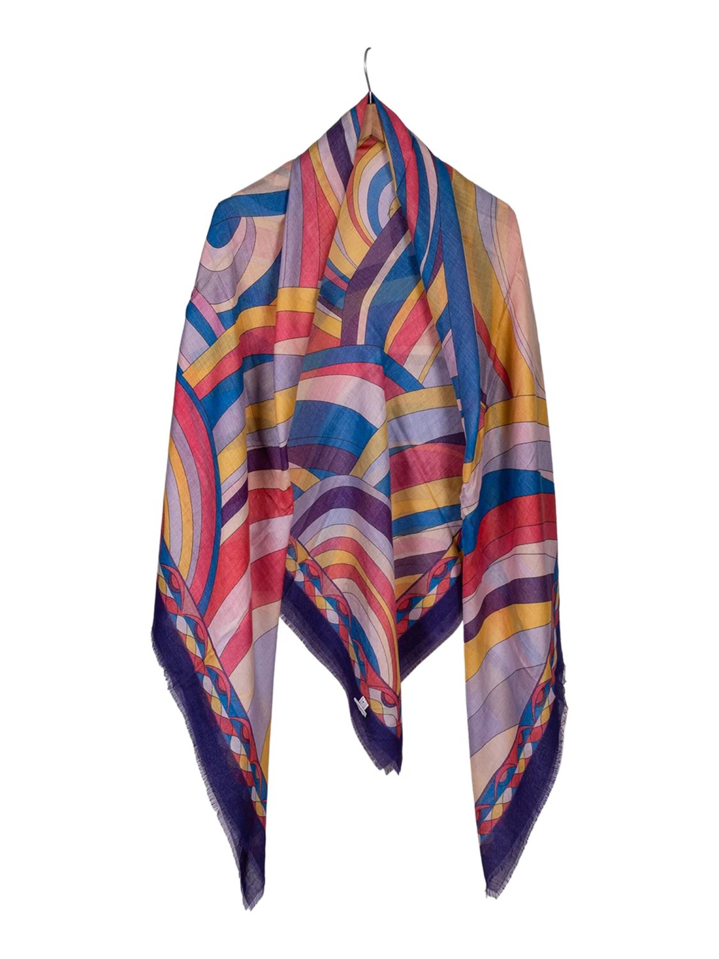 SILK & CASHMERE Scarf in Mixed colours
