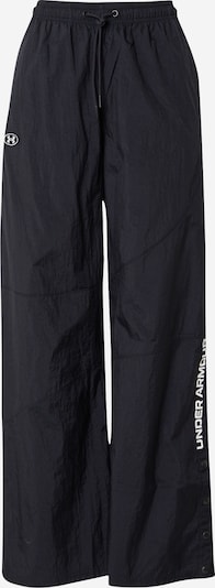 Pantaloni sport 'Legacy' UNDER ARMOUR pe negru / alb, Vizualizare produs