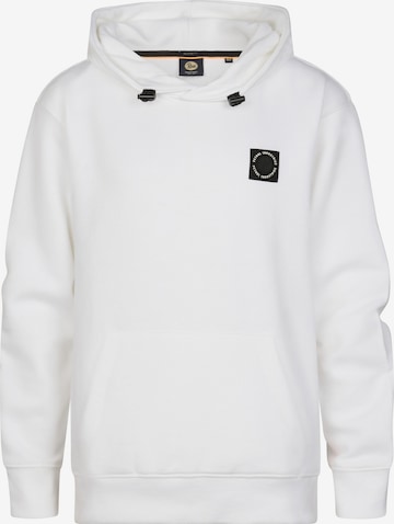 Petrol Industries Sweatshirt 'Ballena' in Wit: voorkant