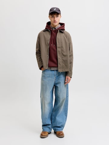 JACK & JONES Übergangsjacke in Braun