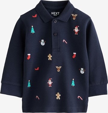 Next Shirt in Blauw: voorkant