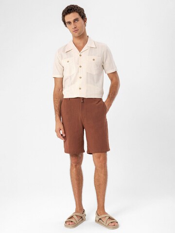 Antioch Regular fit Overhemd in Beige