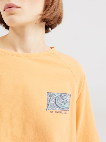 QUIKSILVER - Camiseta en naranja