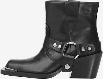 MANGO Boots 'Peter' in Black: front