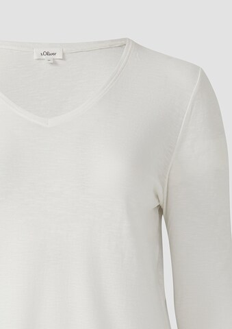 T-shirt s.Oliver en blanc