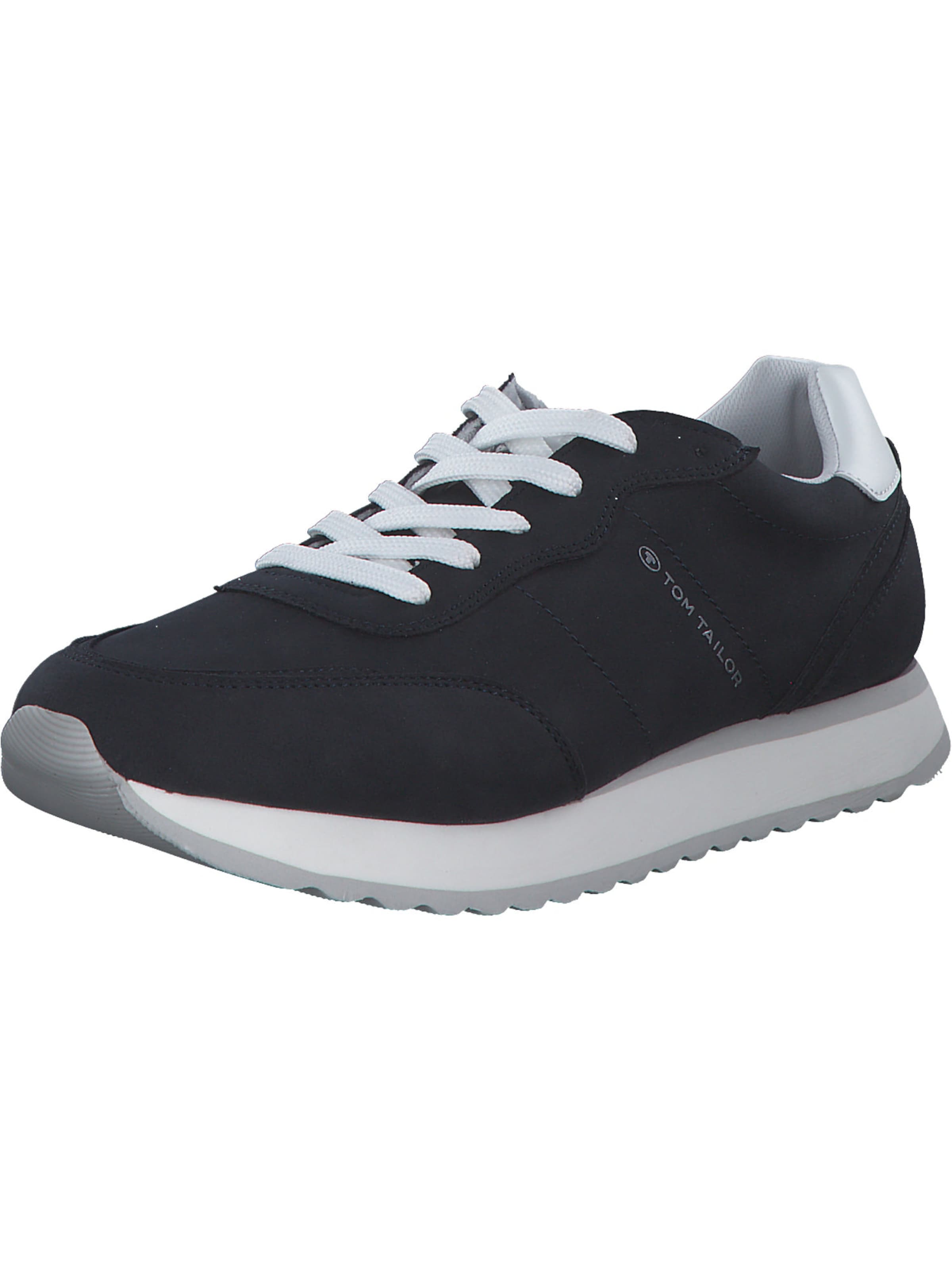 TOM TAILOR Platform trainers in Black: front