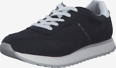 TOM TAILOR Sneaker low in schwarz / weiß, Produktansicht