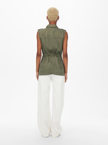 Gilet 'Kenya' di ONLY in verde