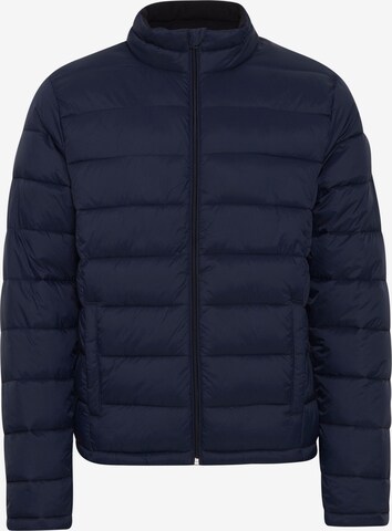 !Solid Between-Season Jacket 'COLE' in Blue: front