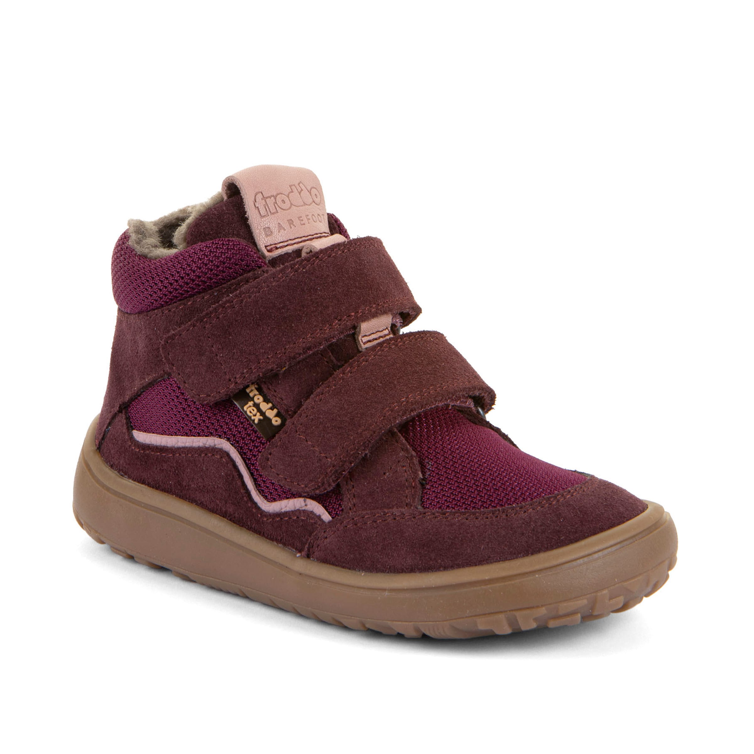 Froddo First-Step Shoes in Red: front