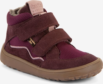 Froddo First-Step Shoes in Red: front