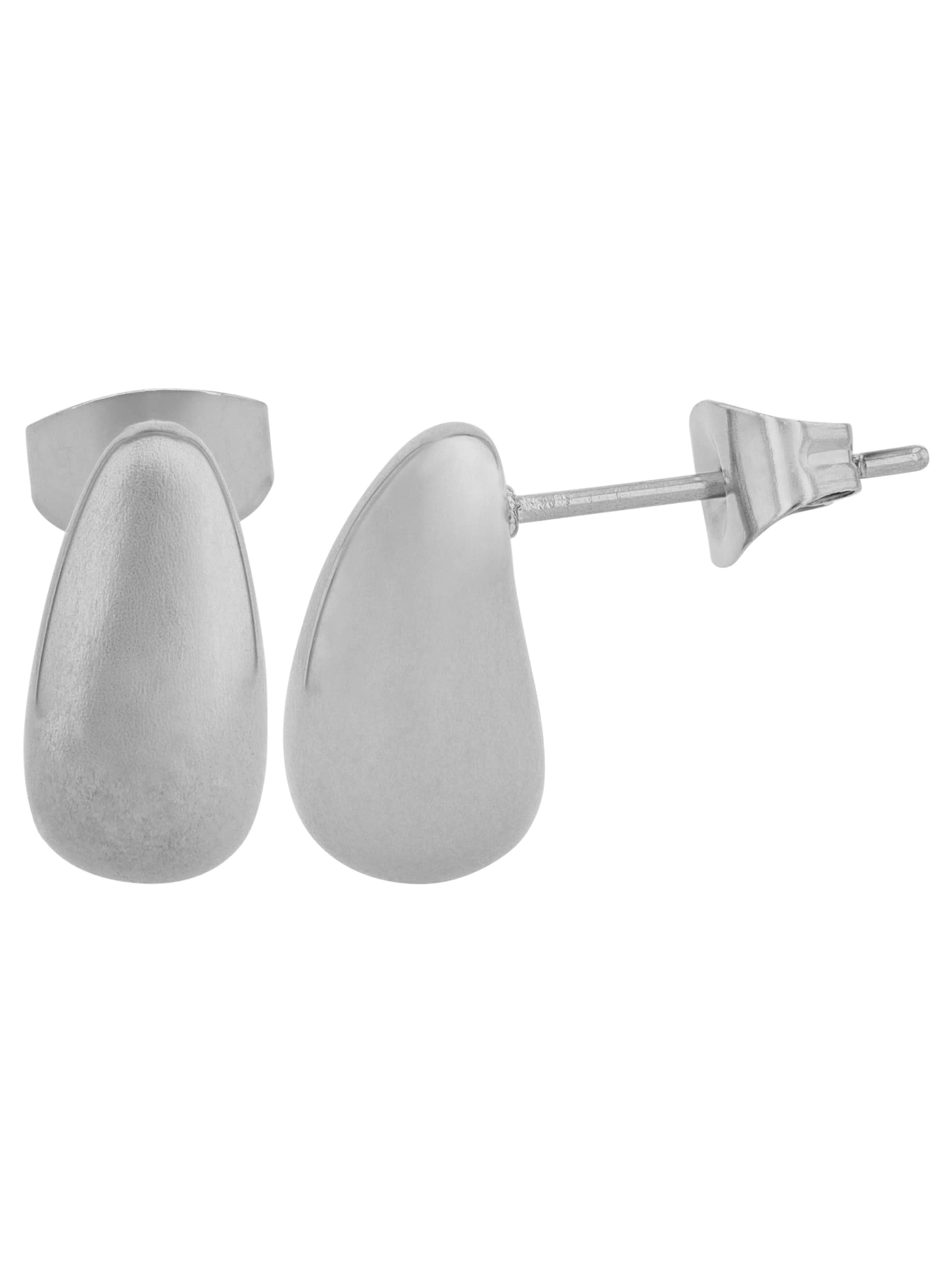 Akzent Earrings 'wasserfest' in Silver: front