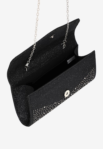 faina Clutch in Schwarz