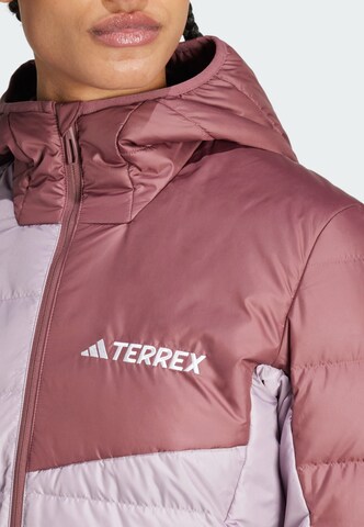 Giacca per outdoor di ADIDAS TERREX in lilla
