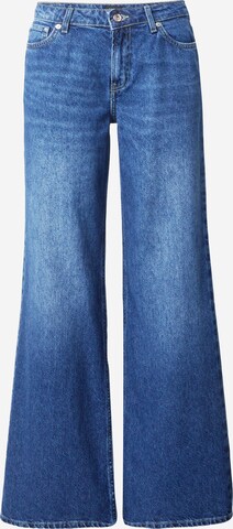 Wide Leg Jean 'CHRIS' ONLY en bleu : devant