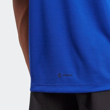 ADIDAS PERFORMANCE Functioneel shirt 'Train Icons' in Blauw