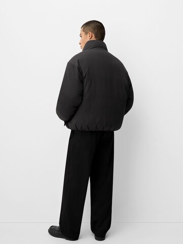 Bershka Between-season jacket in Black
